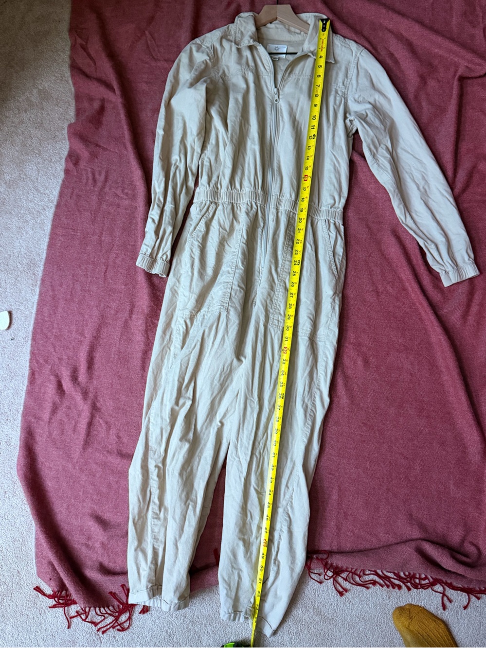 aerie Cream Utility Jumpsuit - Picture 6 of 6
